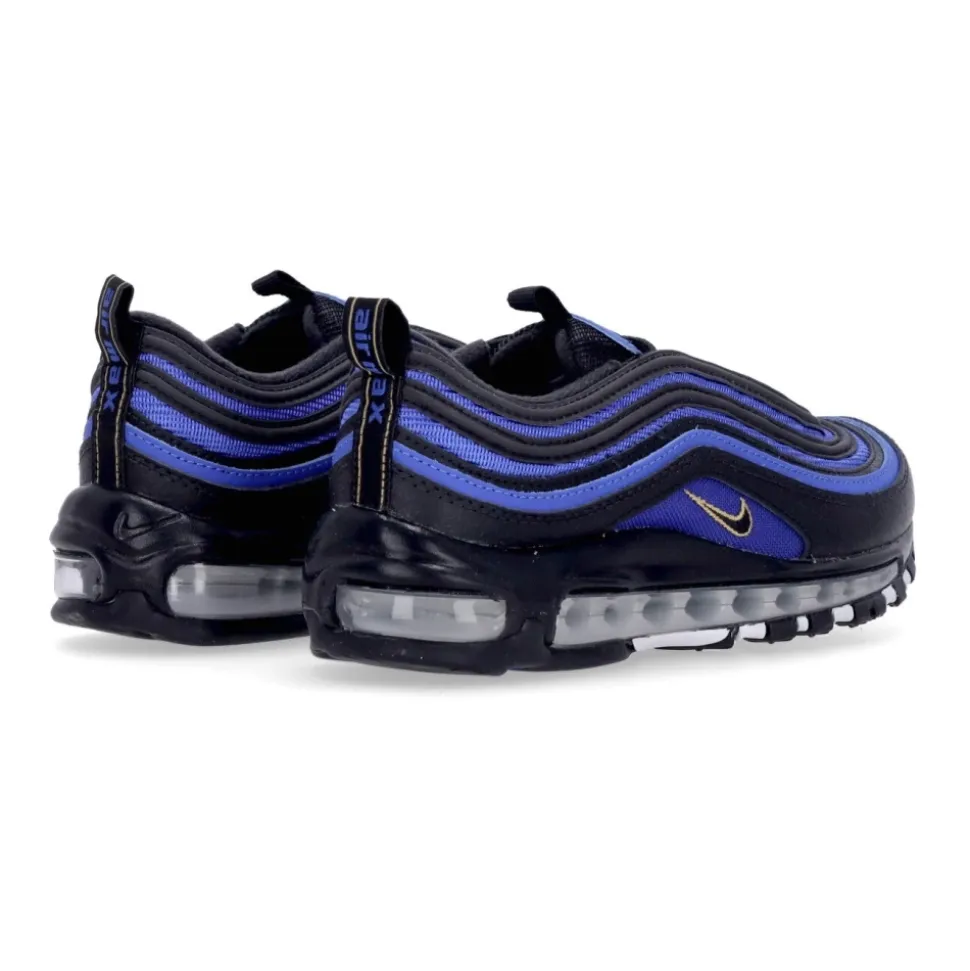 Air Max 97 Niski Sneaker Czarny/Złoto/Niebieski