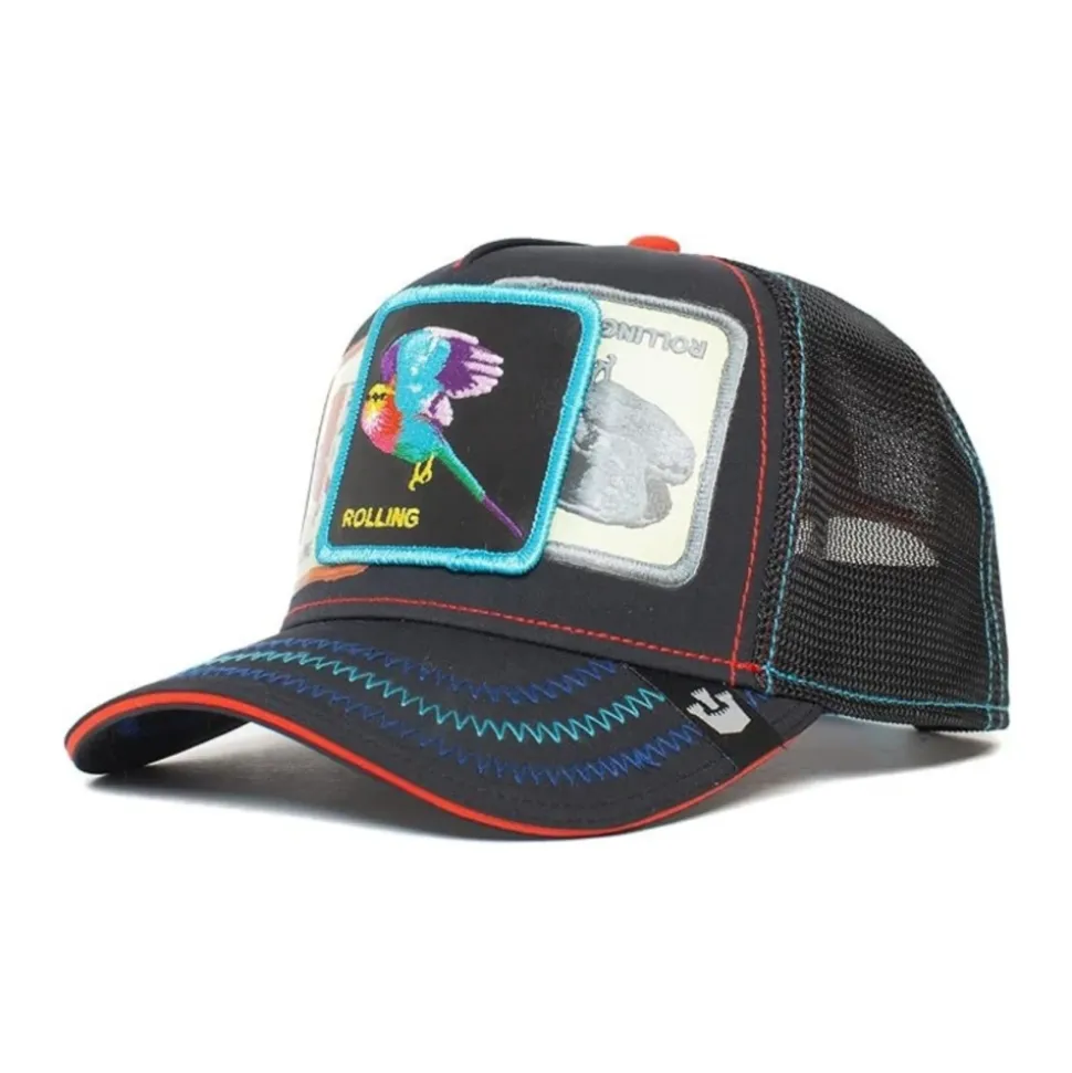 Animal Farm Trucker Cap Czarny Unisex