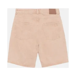 Beige Bermuda Denim Shorts