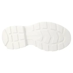 Biała Canvas HighTop Platform Sneaker