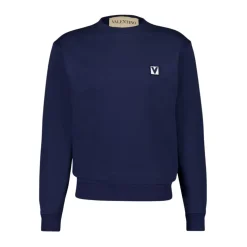 Bluza bawełniana z naszywką Chez Valentino