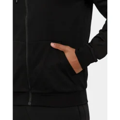 Bluza z kapturem i zamkiem błyskawicznym Logo Series z bawełny