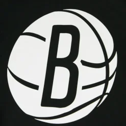 Bluza z kapturem NBA Logo Czarno-Biała