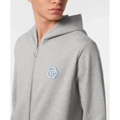 Bluza z kapturem rozpinana