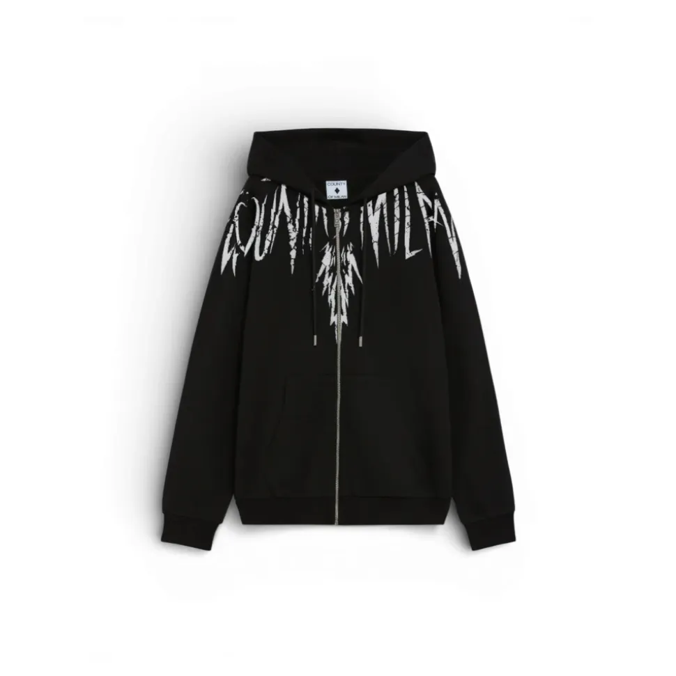 Bluza z kapturem zapinana na zamek