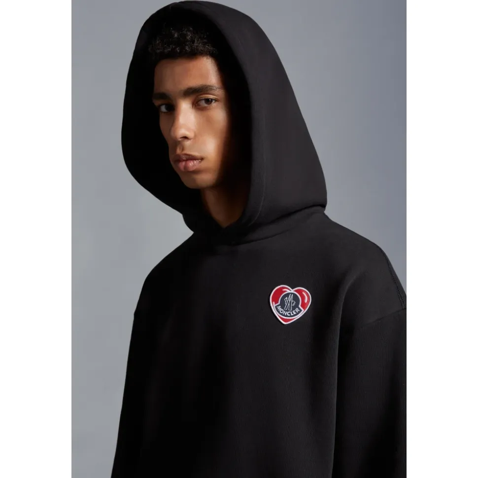 Bluza z kapturem z aplikacją logo