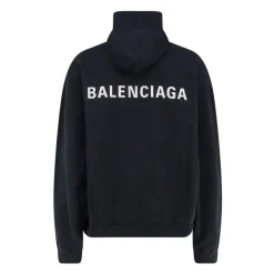 Bluza z kapturem z haftowanym logo