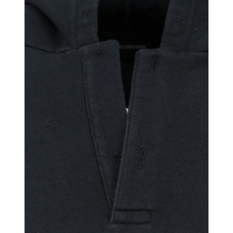 Bluza z kapturem z haftowanym logo