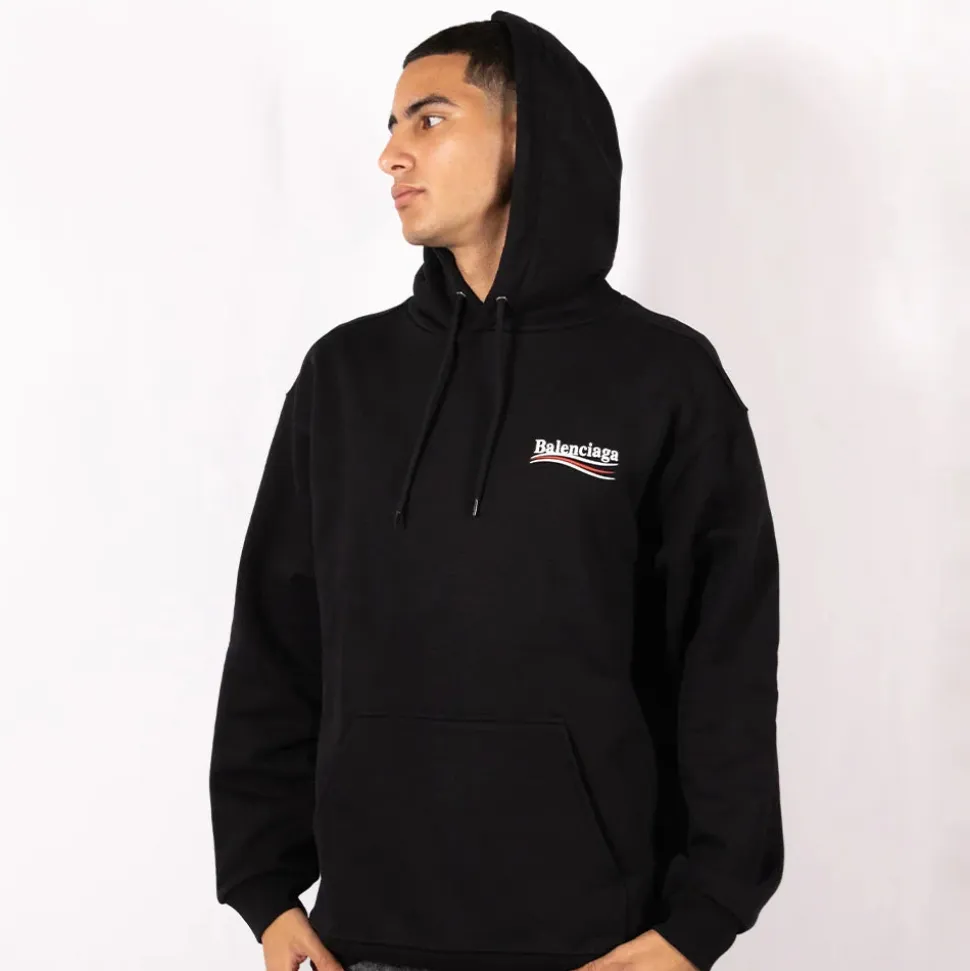 Bluza z kapturem z logo kampanii politycznej