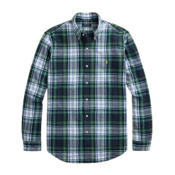 Brushed Oxford Checked Shirt
