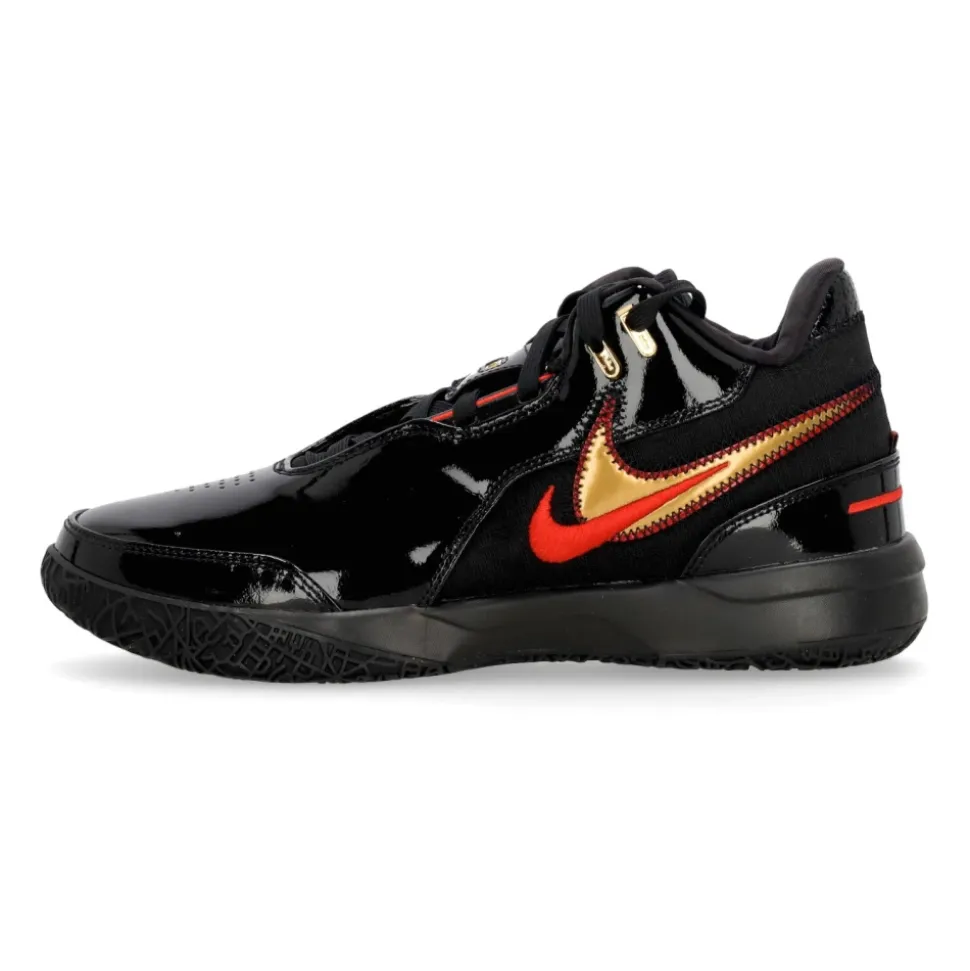 Buty do koszykówki LeBron Zoom Ampd Czarny/Złoto/Czerwony