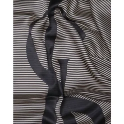 Cassandre Striped Silk Stole