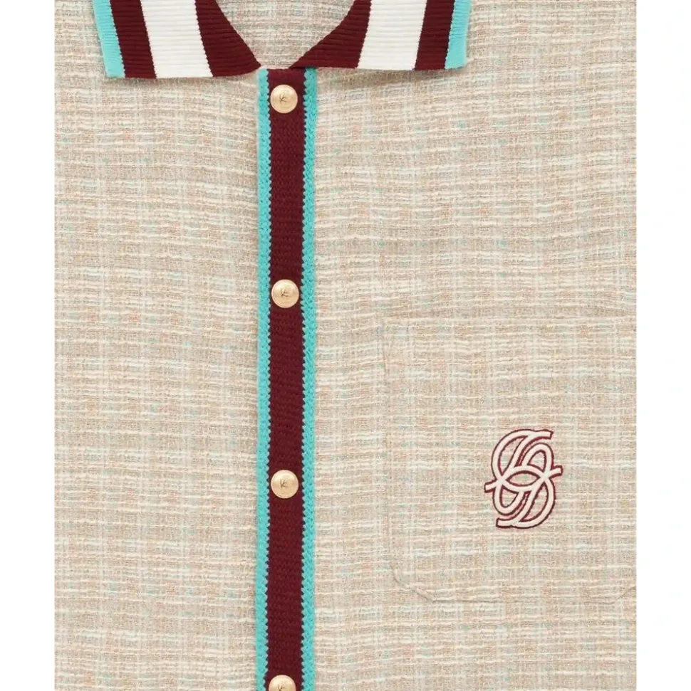 Chemise En Tweed D Miroir