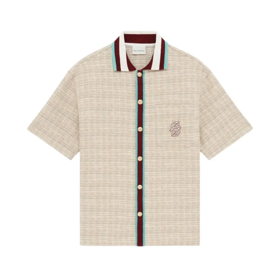 Chemise En Tweed D Miroir
