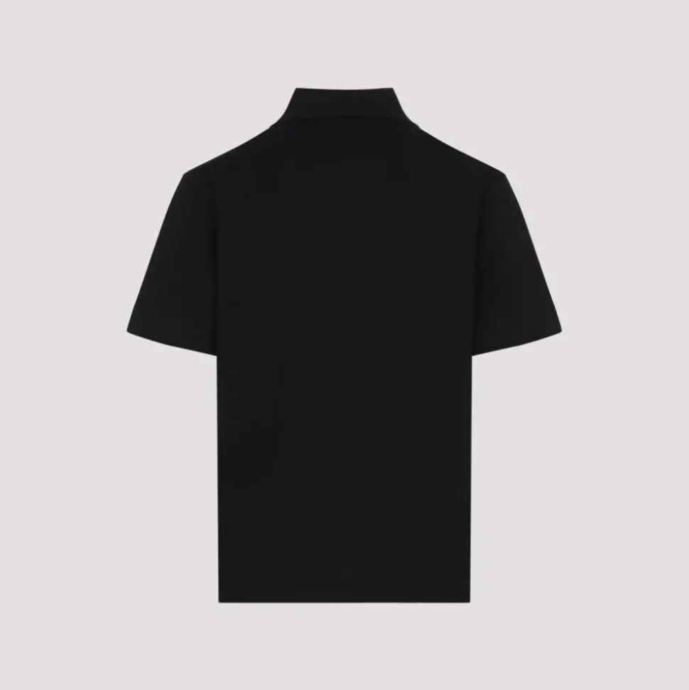 Czarna koszulka polo