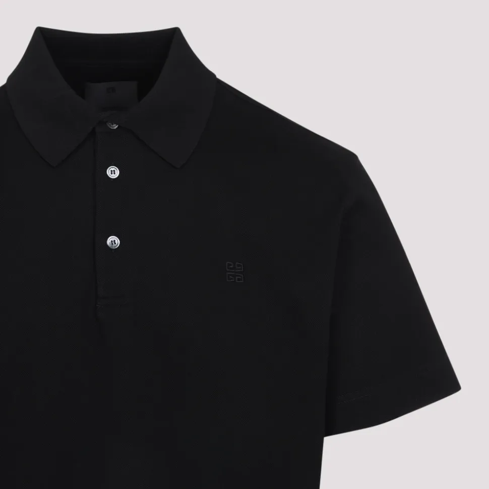 Czarna koszulka polo