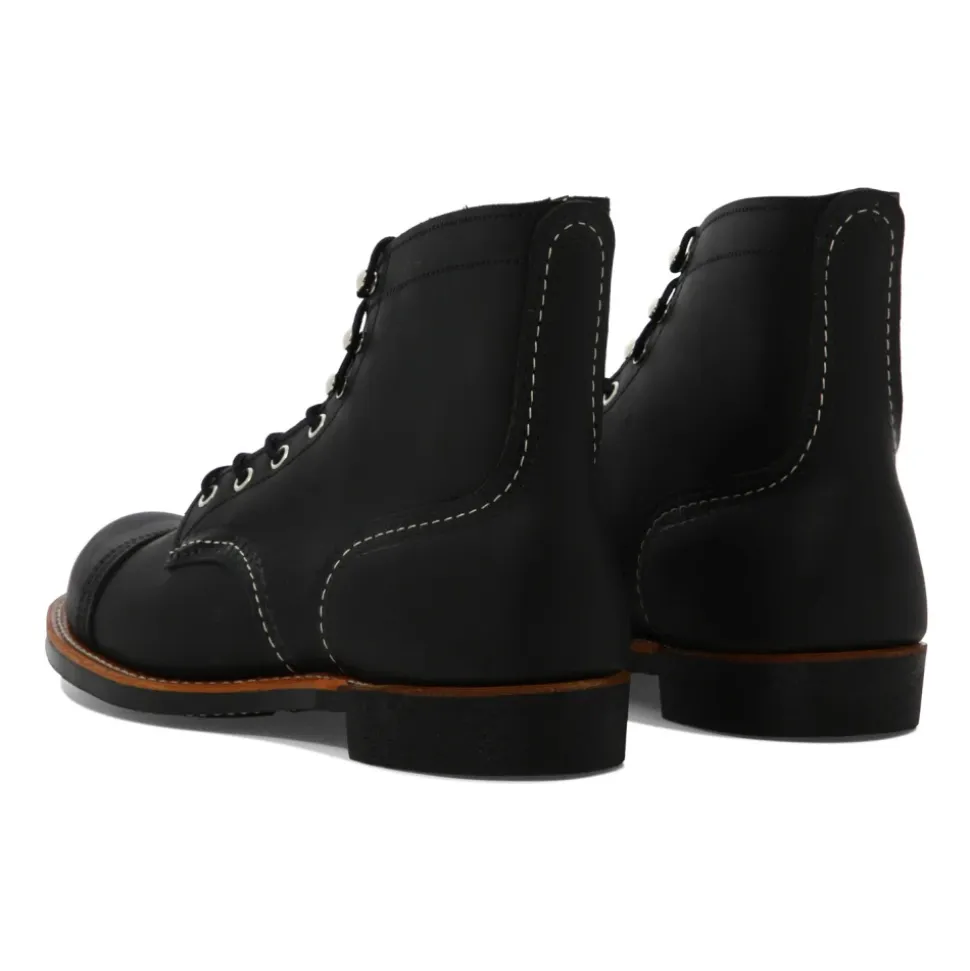 Czarne Botki Iron Ranger Styl