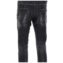Czarne Jeansy od Dsquared2