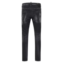 Czarne Jeansy od Dsquared2
