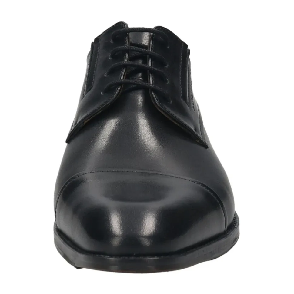 Czarne Klasyczne Buty Biznesowe