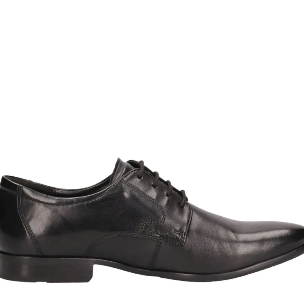 Czarne Klasyczne Buty Biznesowe