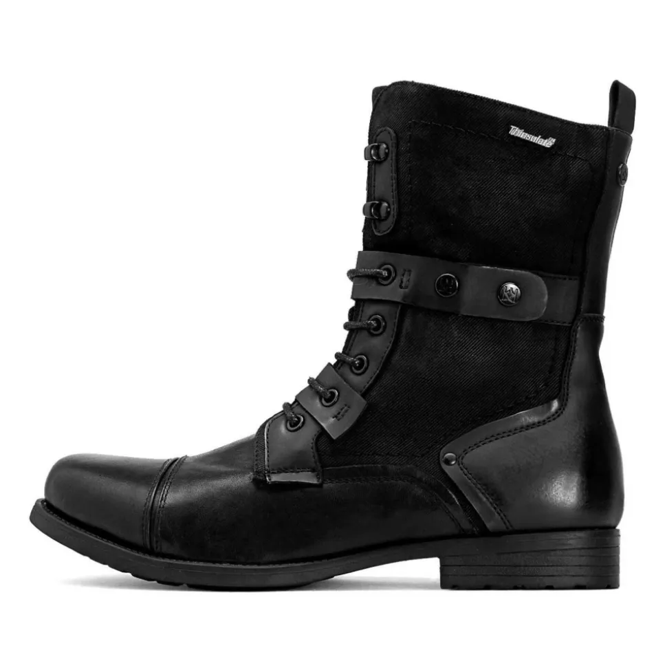 Czarne męskie buty