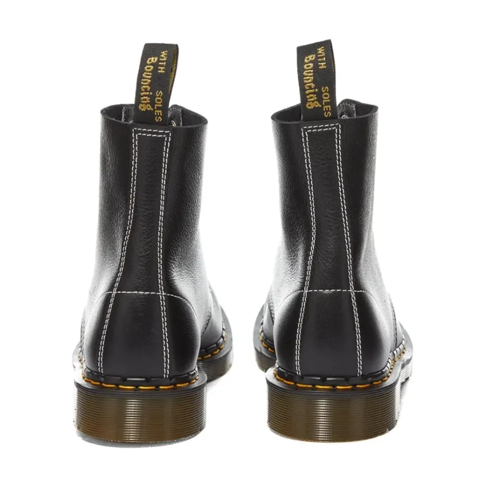 Czarne skórzane buty Made In England