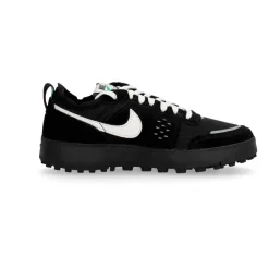 Czarne sneakersy City z zielonymi akcentami