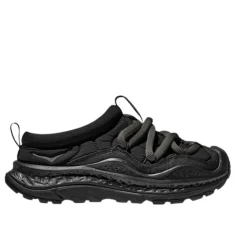 Czarne Sneakersy z Wstawionym Designem