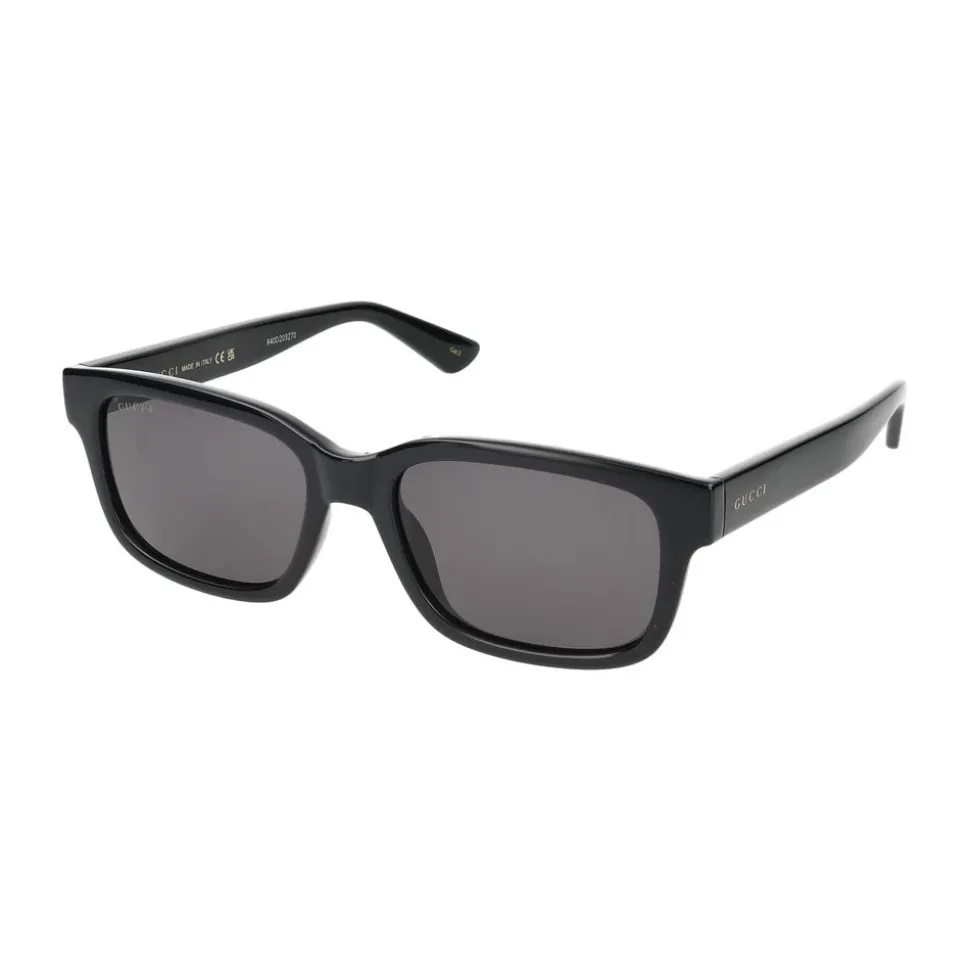 Czarne Szare Okulary GG1583S Styl
