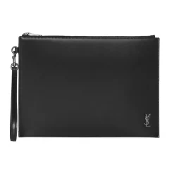 Czarne torby z uchwytem na i-Pad YSL