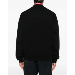 Czarny Sweter AW25 Stylowy Fason