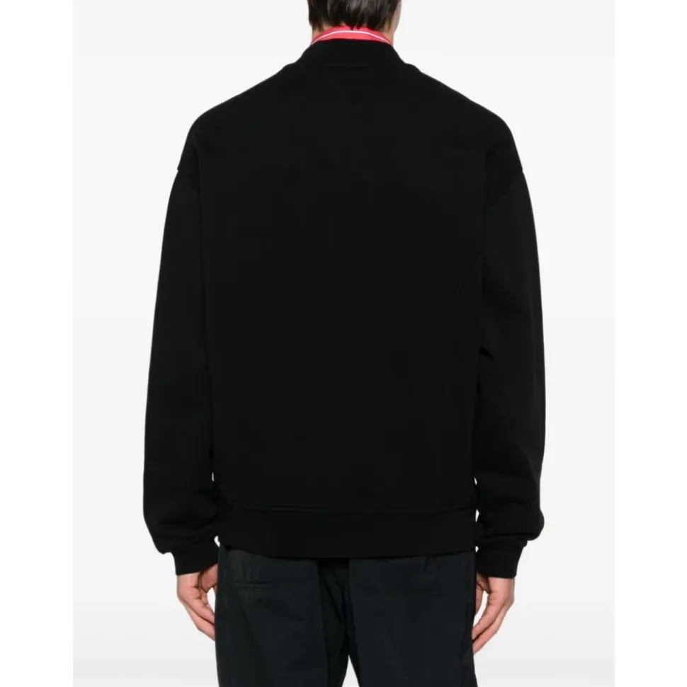 Czarny Sweter AW25 Stylowy Fason