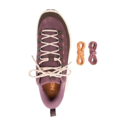 Czerwone Wino Sneaker z Podeszwą Vibram