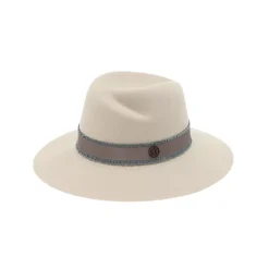 Dekorowany Bawełniany Kapelusz Grosgrain