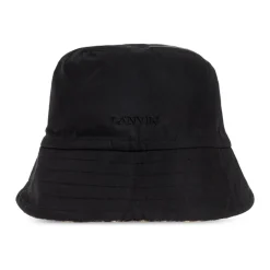 Dwustronny kapelusz typu bucket w panterkę