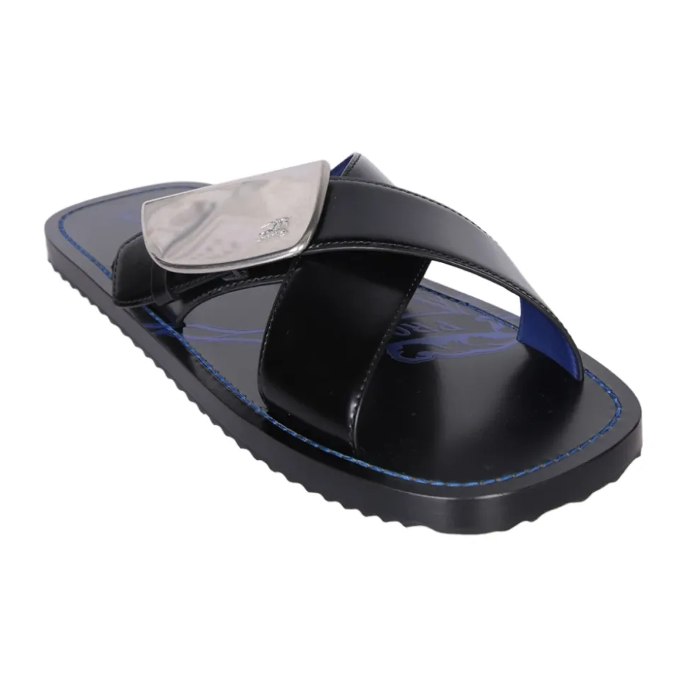 EKD Stripe Shield Sandals