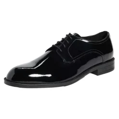 Eleganckie czarne skórzane buty derby
