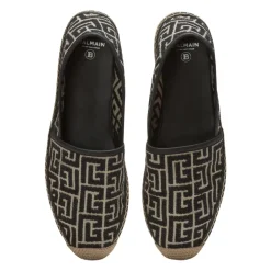 Espadryle Alex z żakardowym monogramem