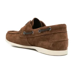 Espadryle Żeglarskie Swan z Zamszu
