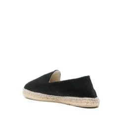Espadryle płaskie z grubą podeszwą