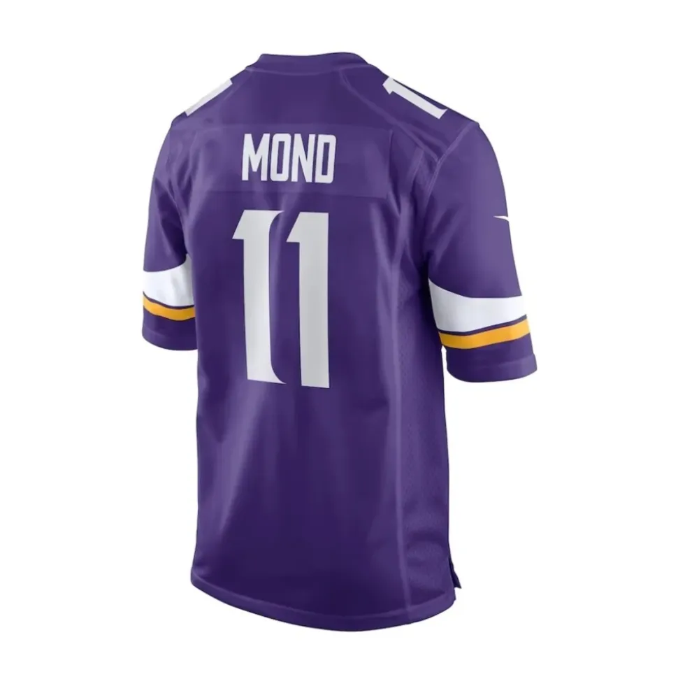 Fioletowa Koszulka Vikings Kellen Mond NFL