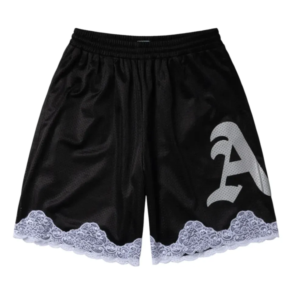 Gothic Lace Airtex Shorts