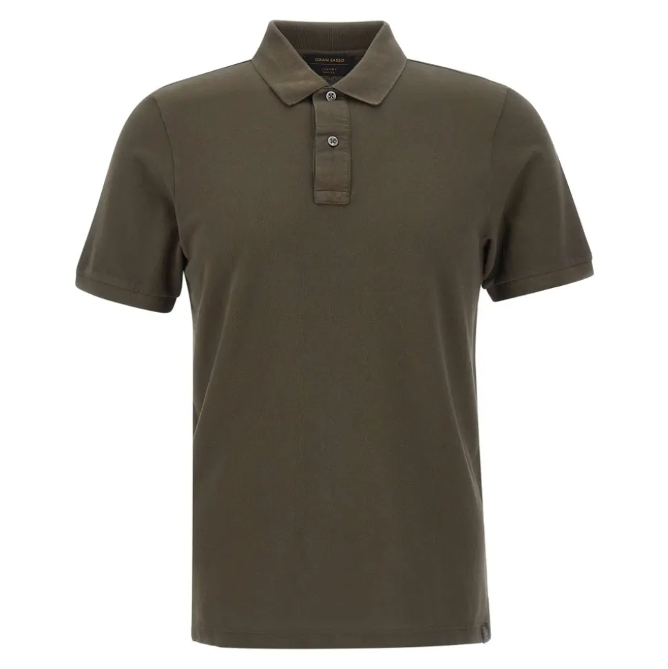 GRAN SASSO T-shirty i koszulki polo BRĄZOWY