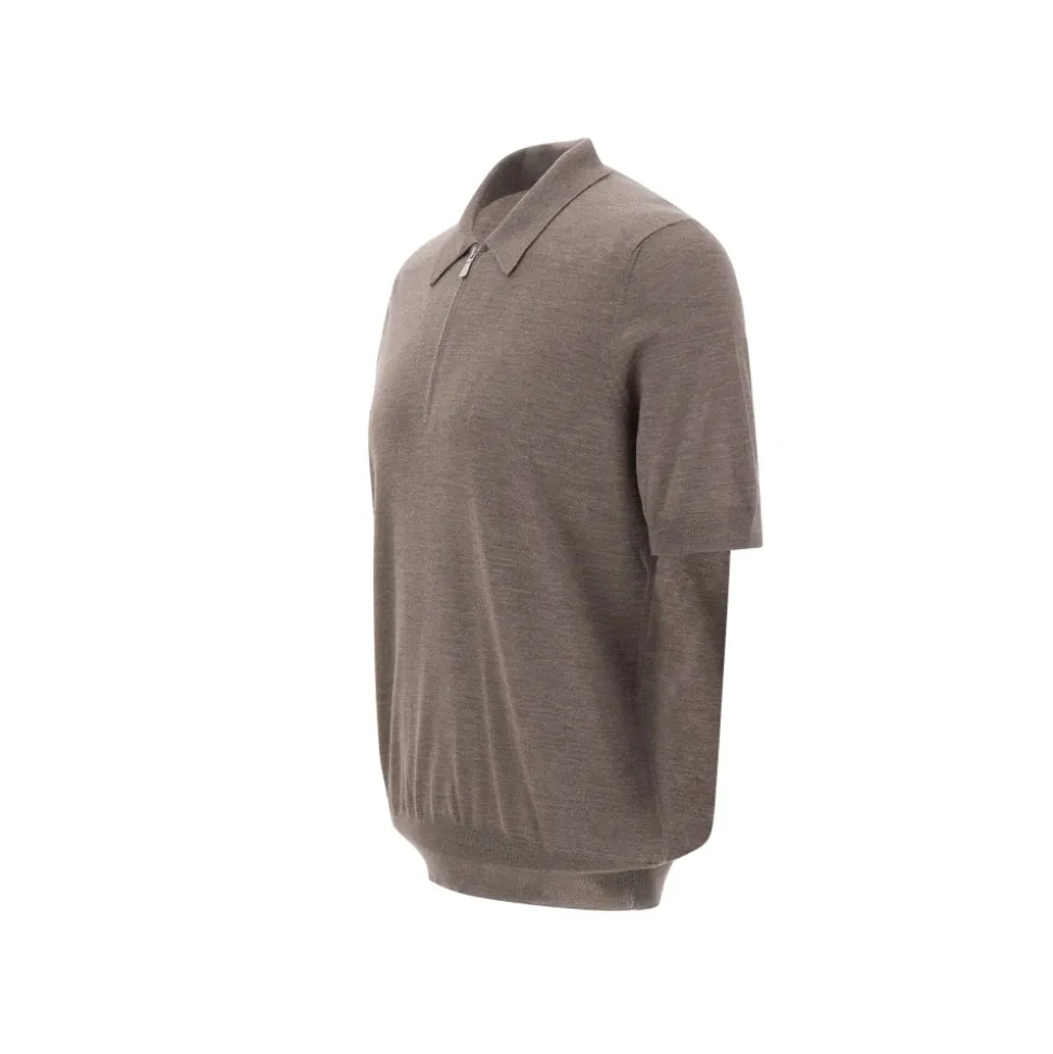GRAN SASSO T-shirty i Polo BRĄZOWY
