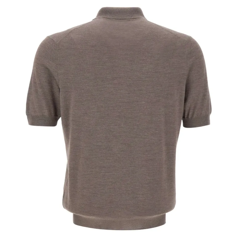 GRAN SASSO T-shirty i Polo BRĄZOWY