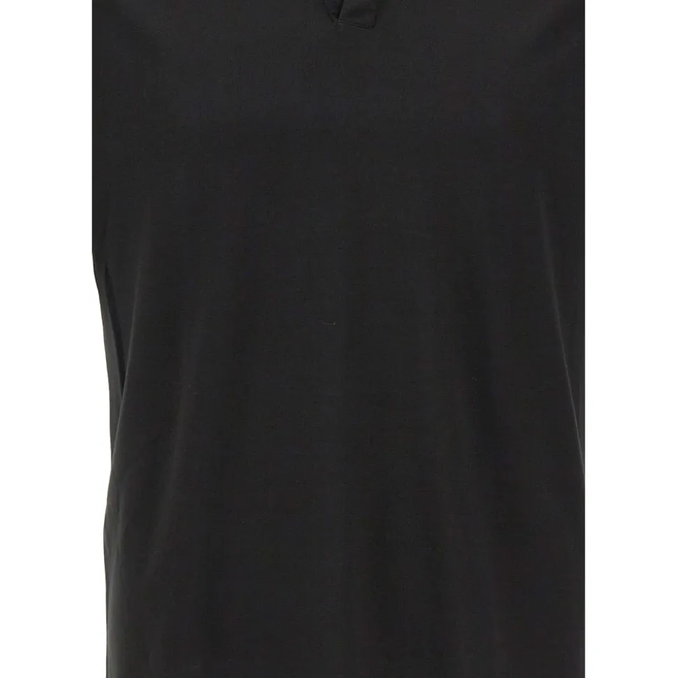 GRAN SASSO T-shirty i Polo CZARNY