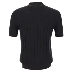 GRAN SASSO T-shirty i Polo CZARNY