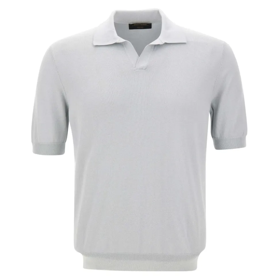 GRAN SASSO T-shirty i Polo JASNY NIEBIESKI