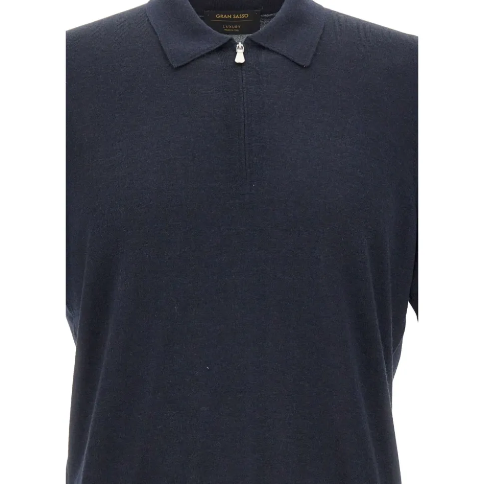 GRAN SASSO T-shirty i Polo NIEBIESKI